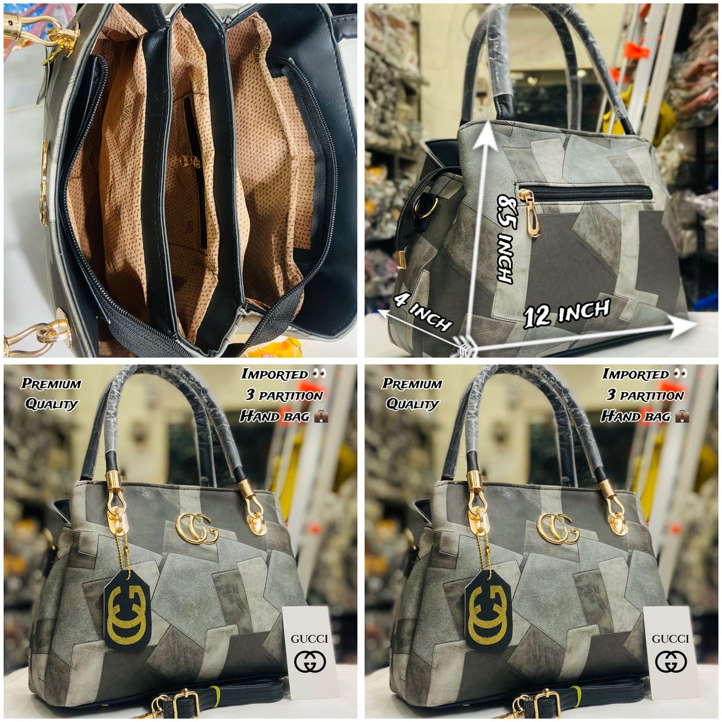 Gucci Inspired Handbag – Elegant, Spacious & High Quality