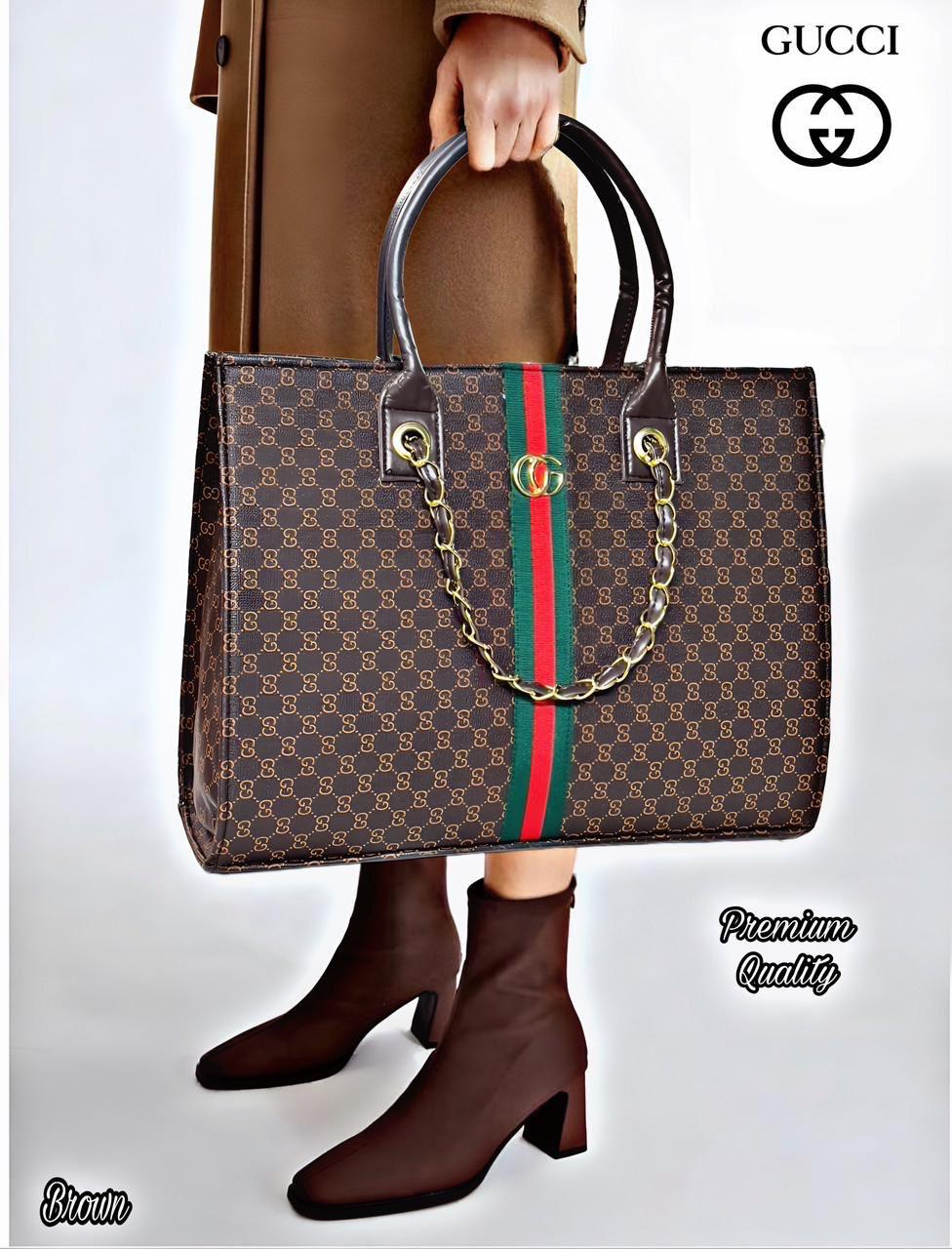 Gucci Inspired Tote Bag – Spacious, Stylish & Versatile