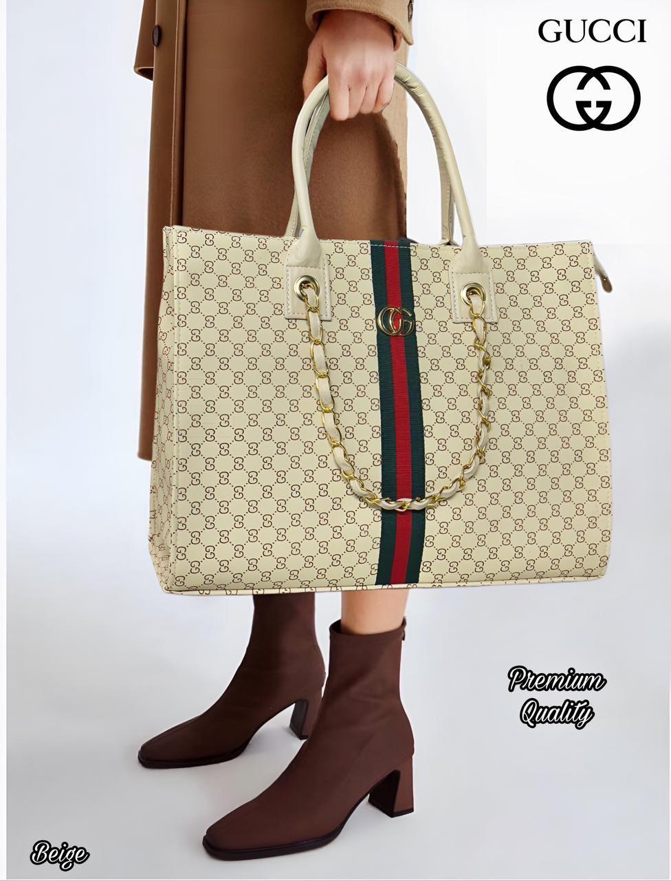 Gucci Inspired Tote Bag – Spacious, Stylish & Versatile