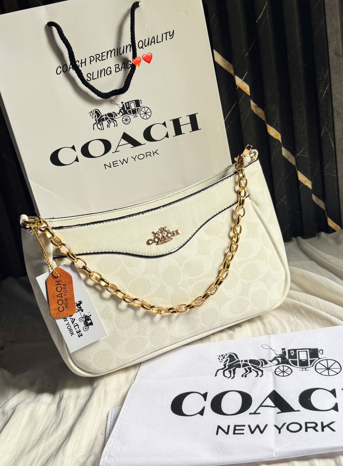 Coach Premium Sling Bag – Luxury Meets Everyday Function