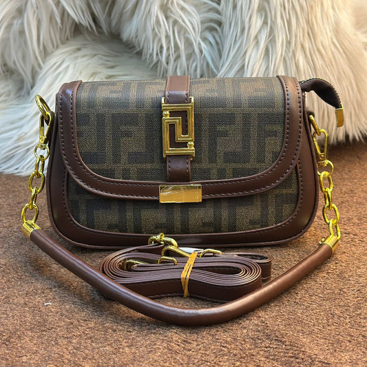 FENDI High Quality Imported Sling Bag | Premium Classy Finish | Size 8 × 5.5 Inches