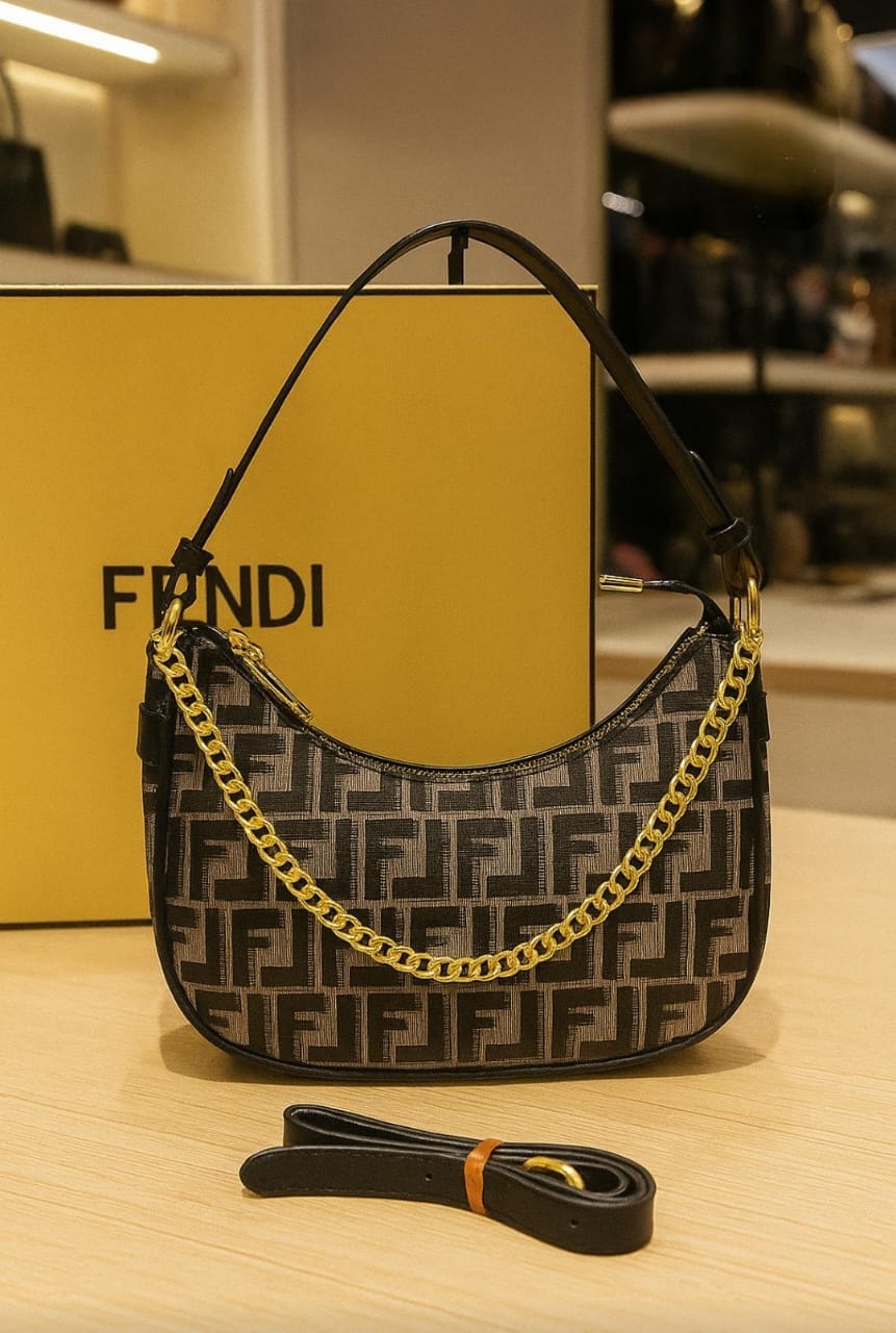 FENDI High Quality Imported Sling Bag | Premium Classy Finish | Size 9.5 × 6 Inches