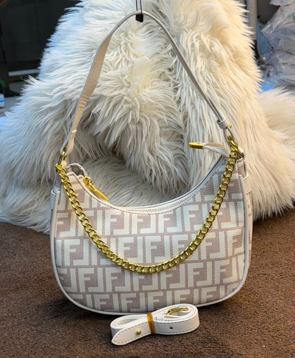 FENDI High Quality Imported Sling Bag | Premium Classy Finish | Size 9.5 × 6 Inches