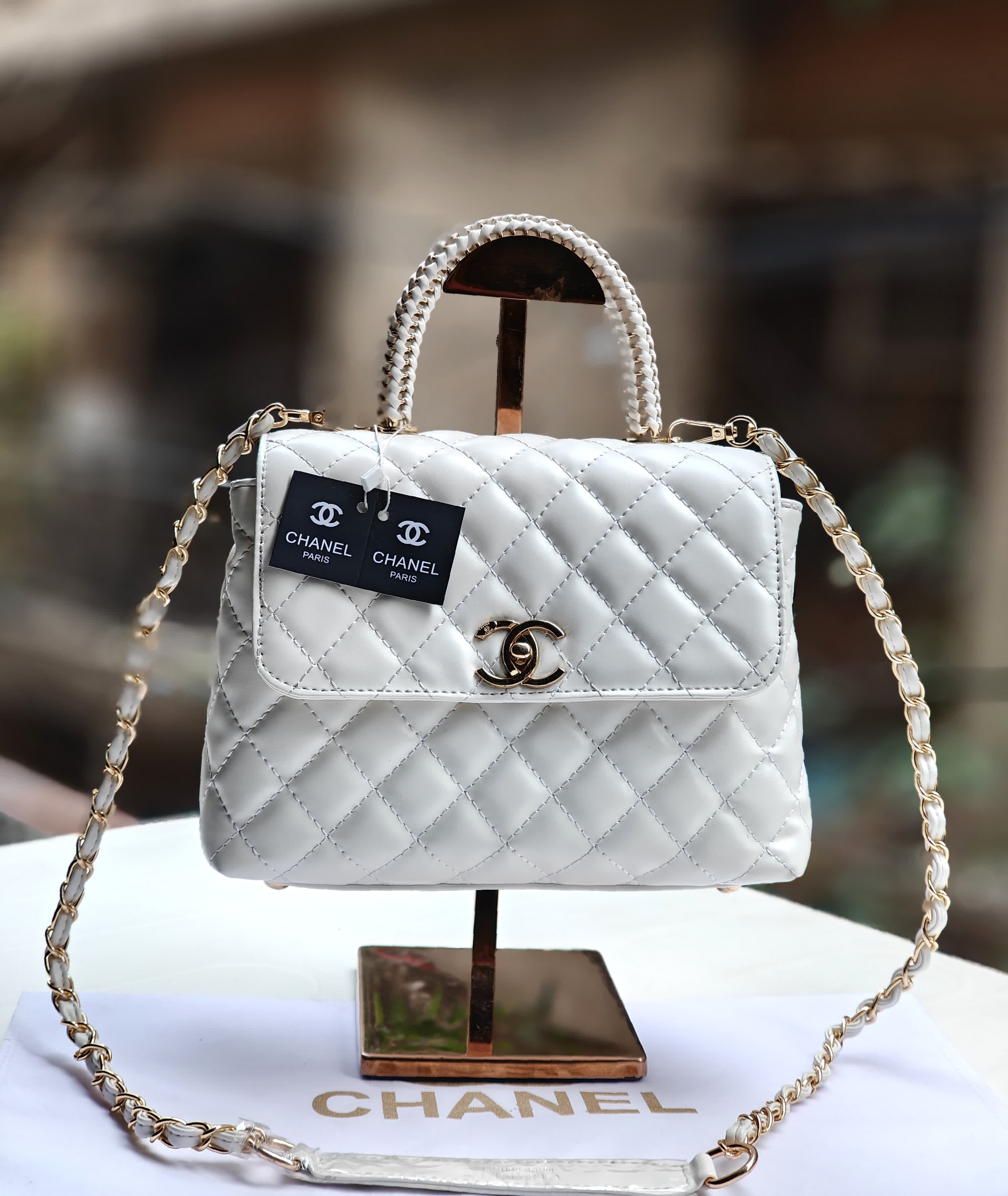 Chanel Flap Handbag for Women | Premium Triple-Partition Design | 9 x 6 inches