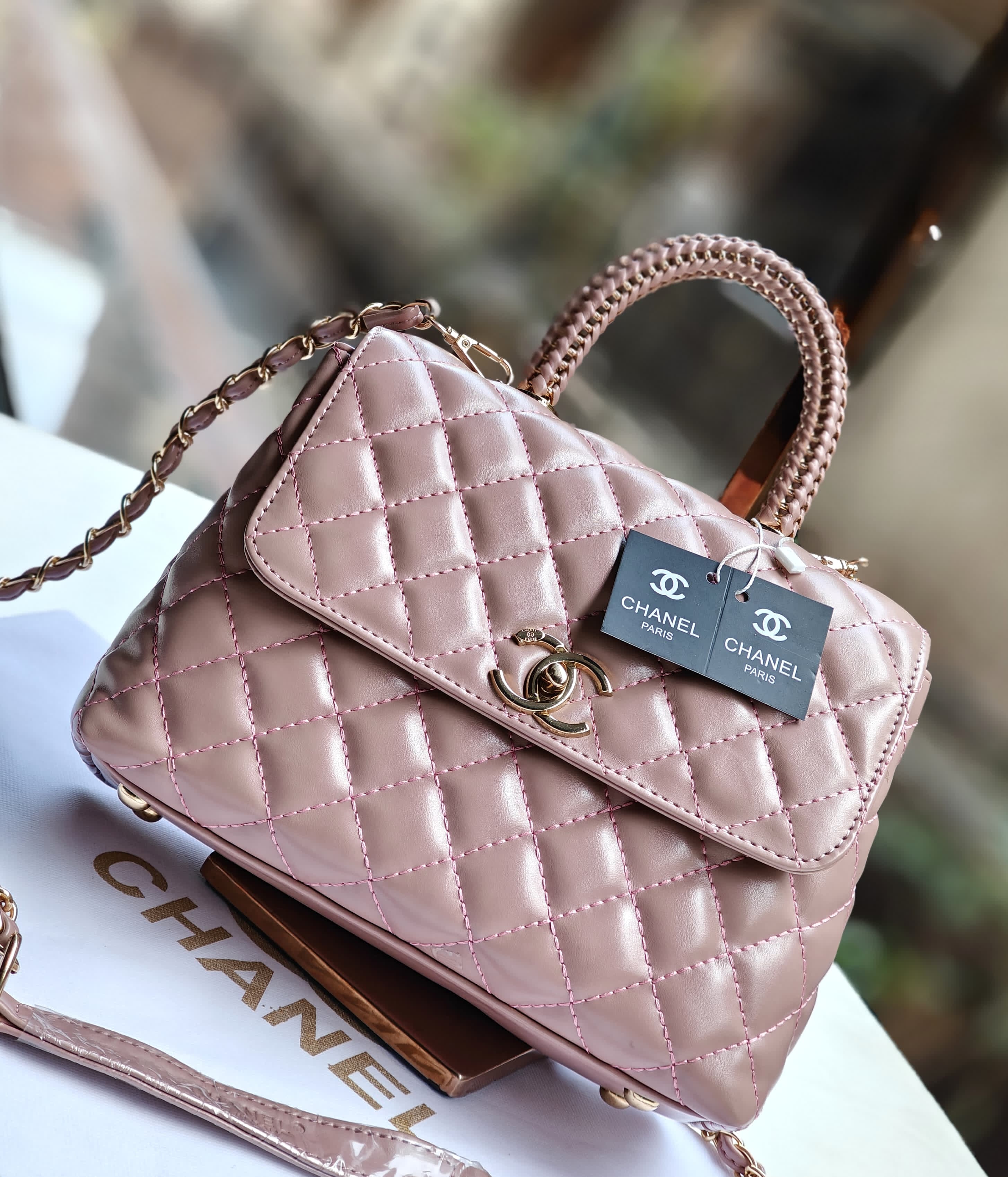 Chanel Flap Handbag for Women | Premium Triple-Partition Design | 9 x 6 inches