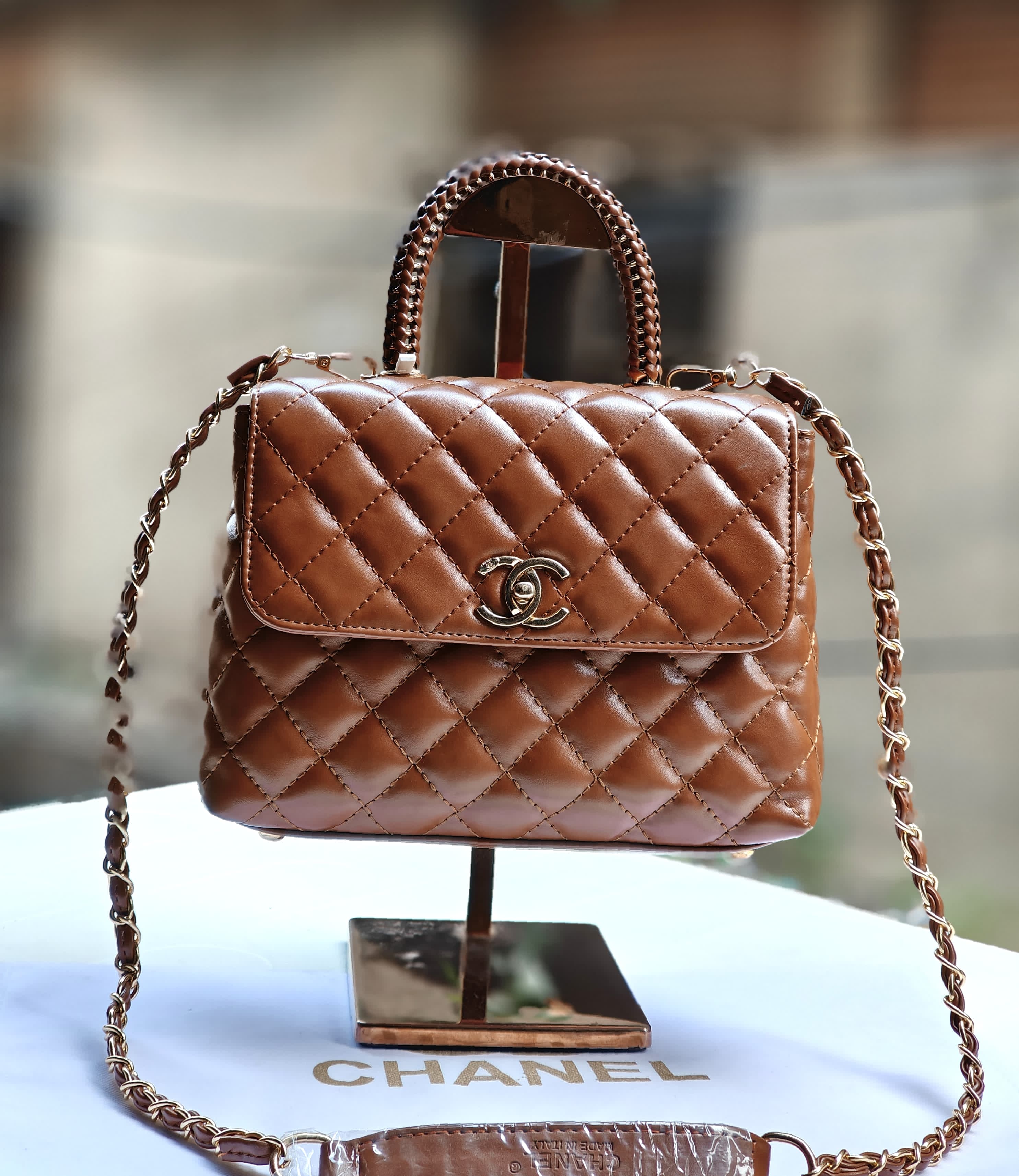 Chanel Flap Handbag for Women | Premium Triple-Partition Design | 9 x 6 inches