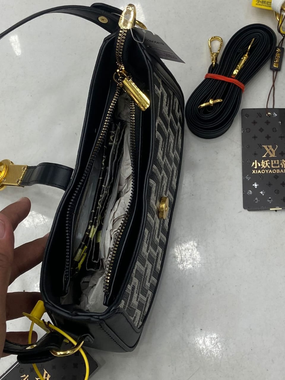 FENDI Imported Sling Bag | Premium High-End Quality | Size 6 × 8.5 Inches