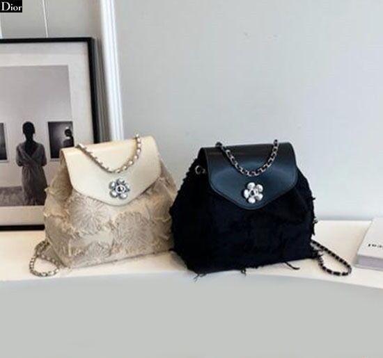 Dior Style Small Backpack | High Quality Imported | 10x9 Inch