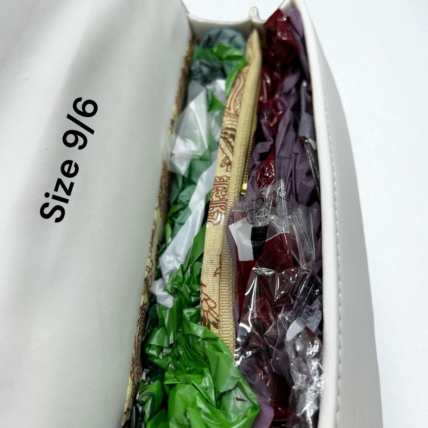 Gucci Handbag + Sling | Fancy Stylish PU Leather | Adjustable Long Belt | 2 Compartment Design