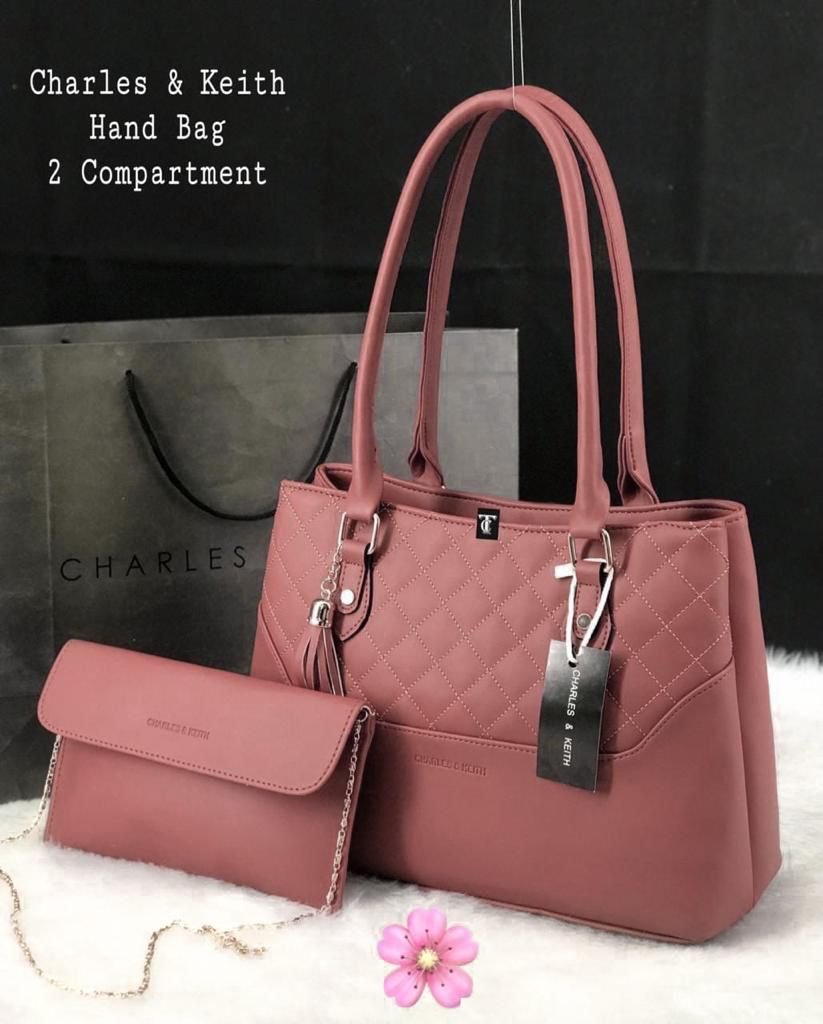 Charles & Keith Handbag – 2 Piece Set