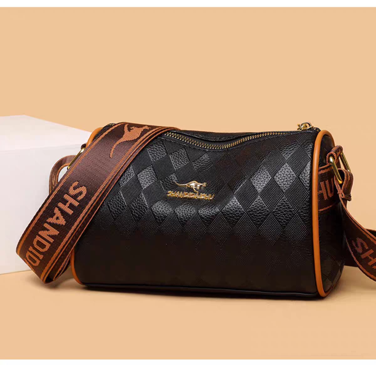 Imported Broad Belt Sling Bag | Premium Quality Crossbody | Size 9x6 inches