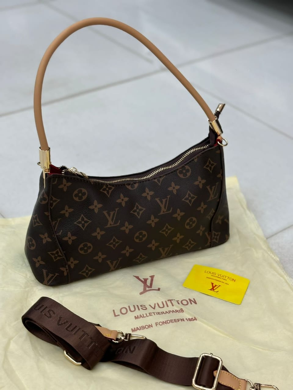LV Premium Leather Handbag | 12A High-End Quality