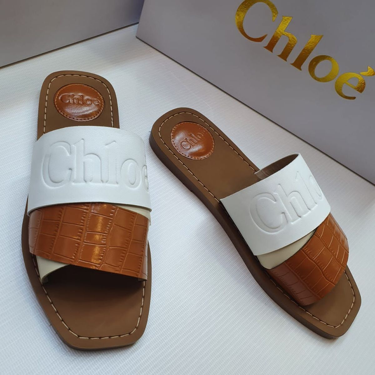 Chloé Premium Flats| Export Quality | First Time in India | Size 36–41 | With Brand Box & Dust Cover