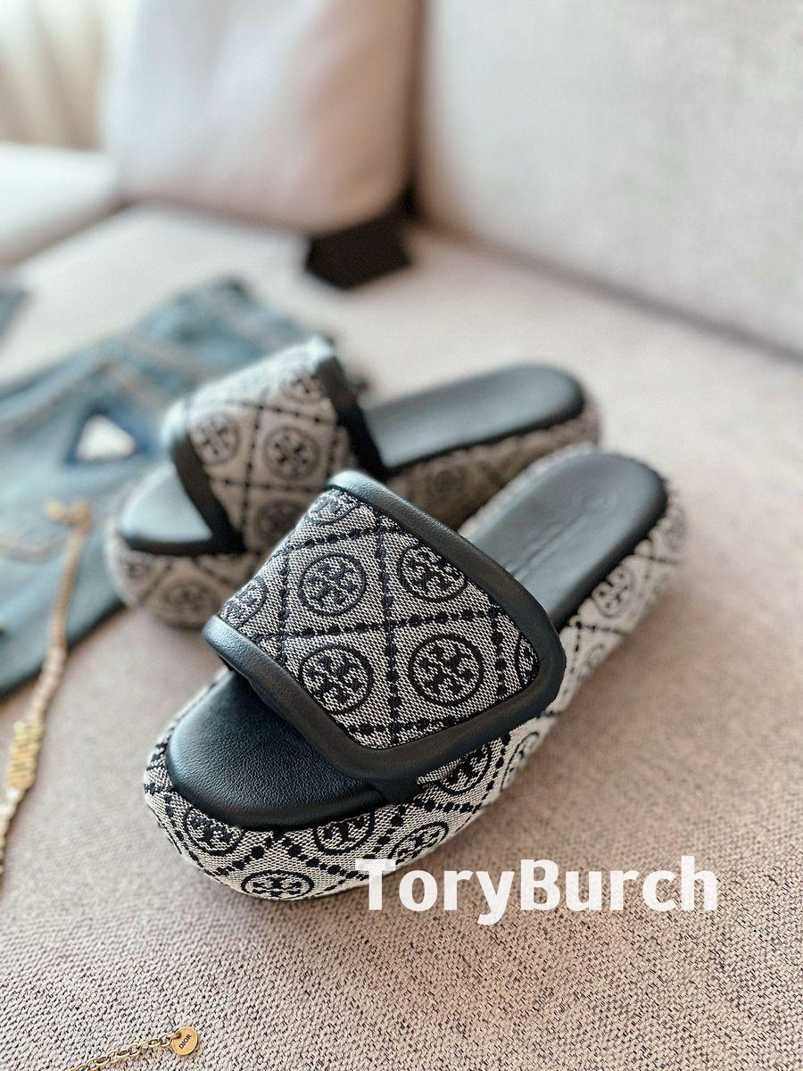 Tory Burch Bubble Platform Slides | Premium Quality | New 2024 Collection