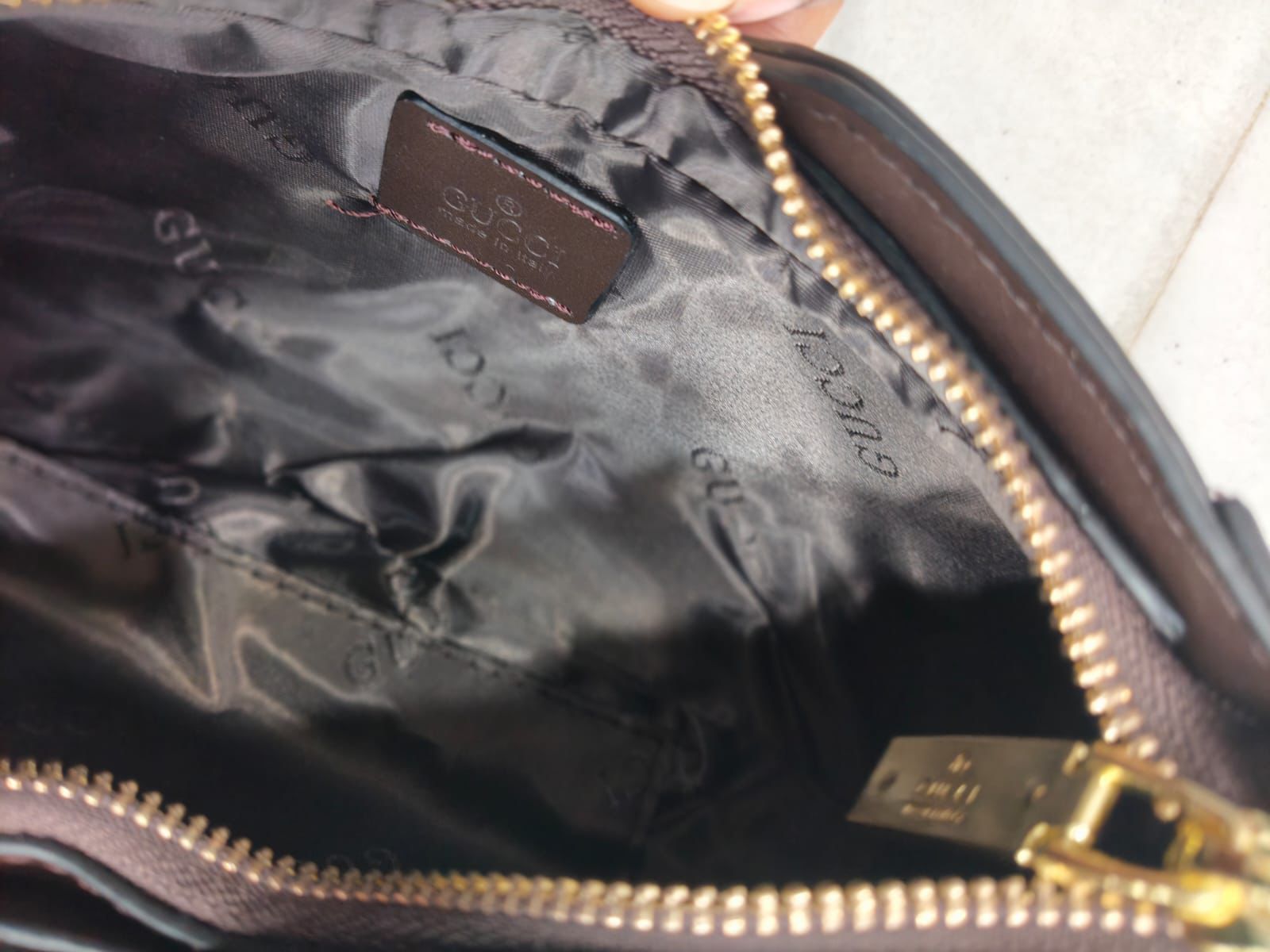 Gucci Moon Side Mini Sling Bag | 12A Premium Quality | Dual Sling Belts | Size 5 × 10 Inches