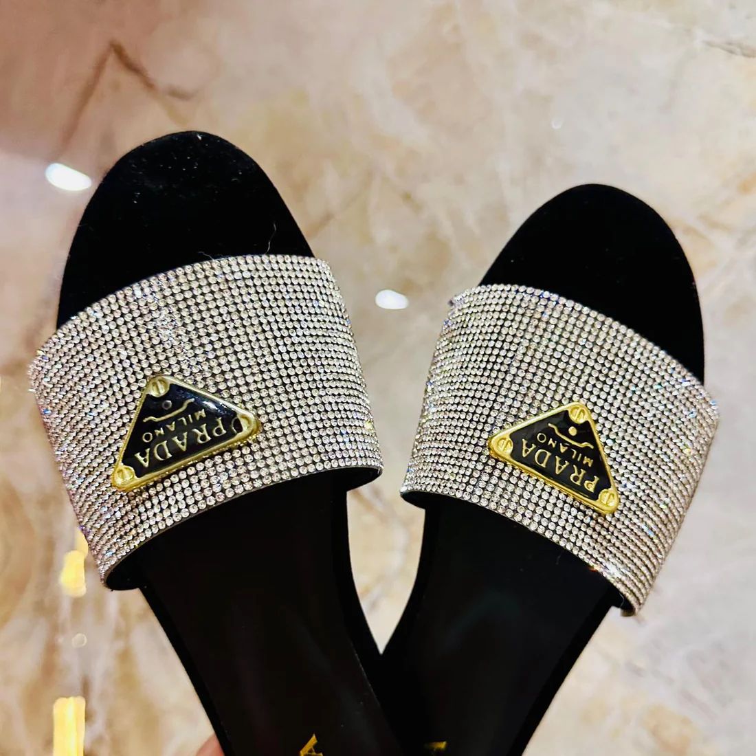 Prada Premium Flats for Women | Sizes 36–41 (Big Sizes 42–44 Available)