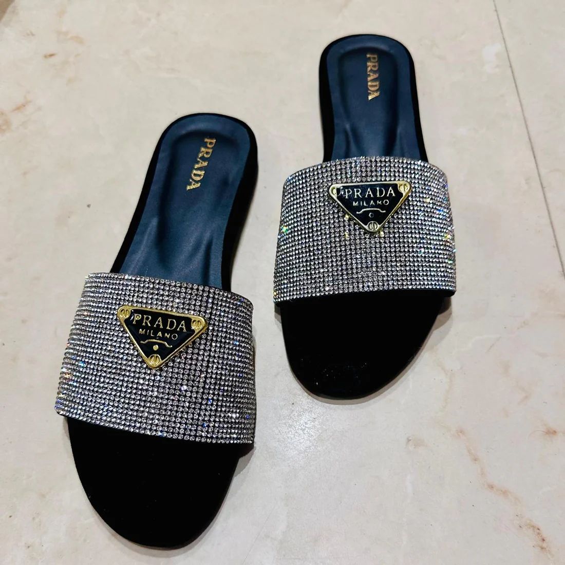 Prada Premium Flats for Women | Sizes 36–41 (Big Sizes 42–44 Available)
