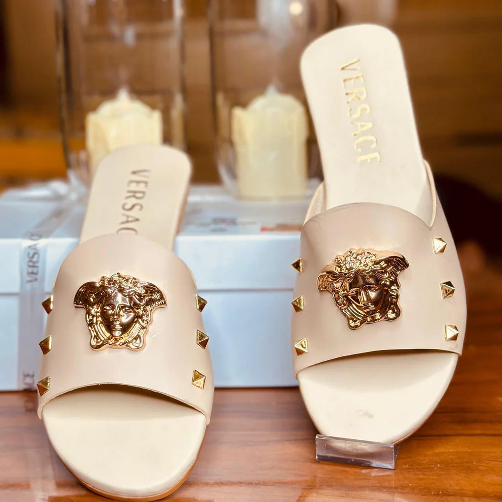 Versace Premium Flats for Women | Sizes 36–41 (Big Sizes 42–44 Available)