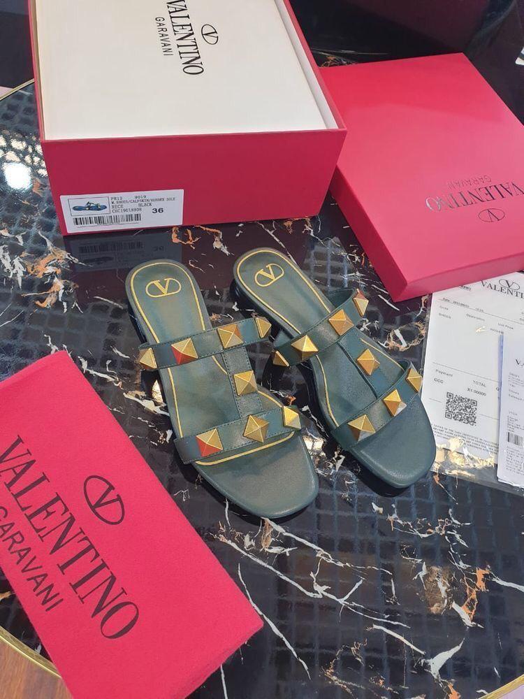 Valentino Signature Studded Flats – Premium Imported Luxury Edit