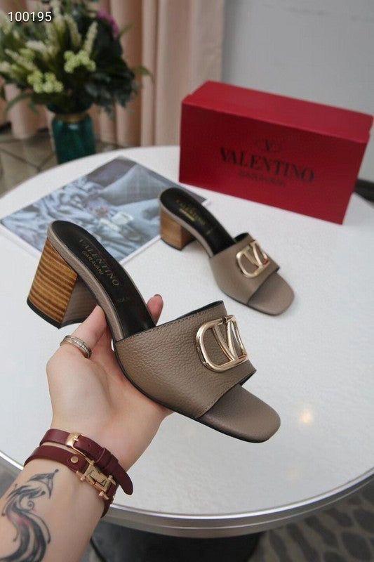 Valentino Signature Block Heel – Premium Imported Luxury Edit