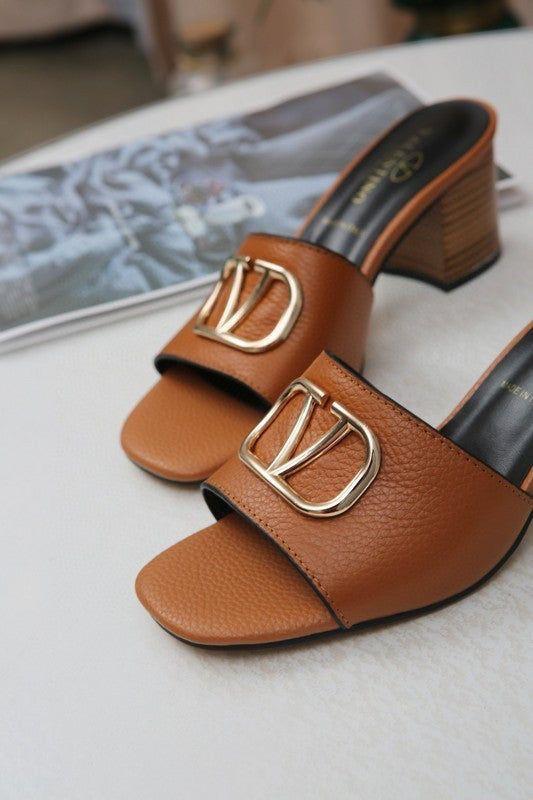 Valentino Signature Block Heel – Premium Imported Luxury Edit