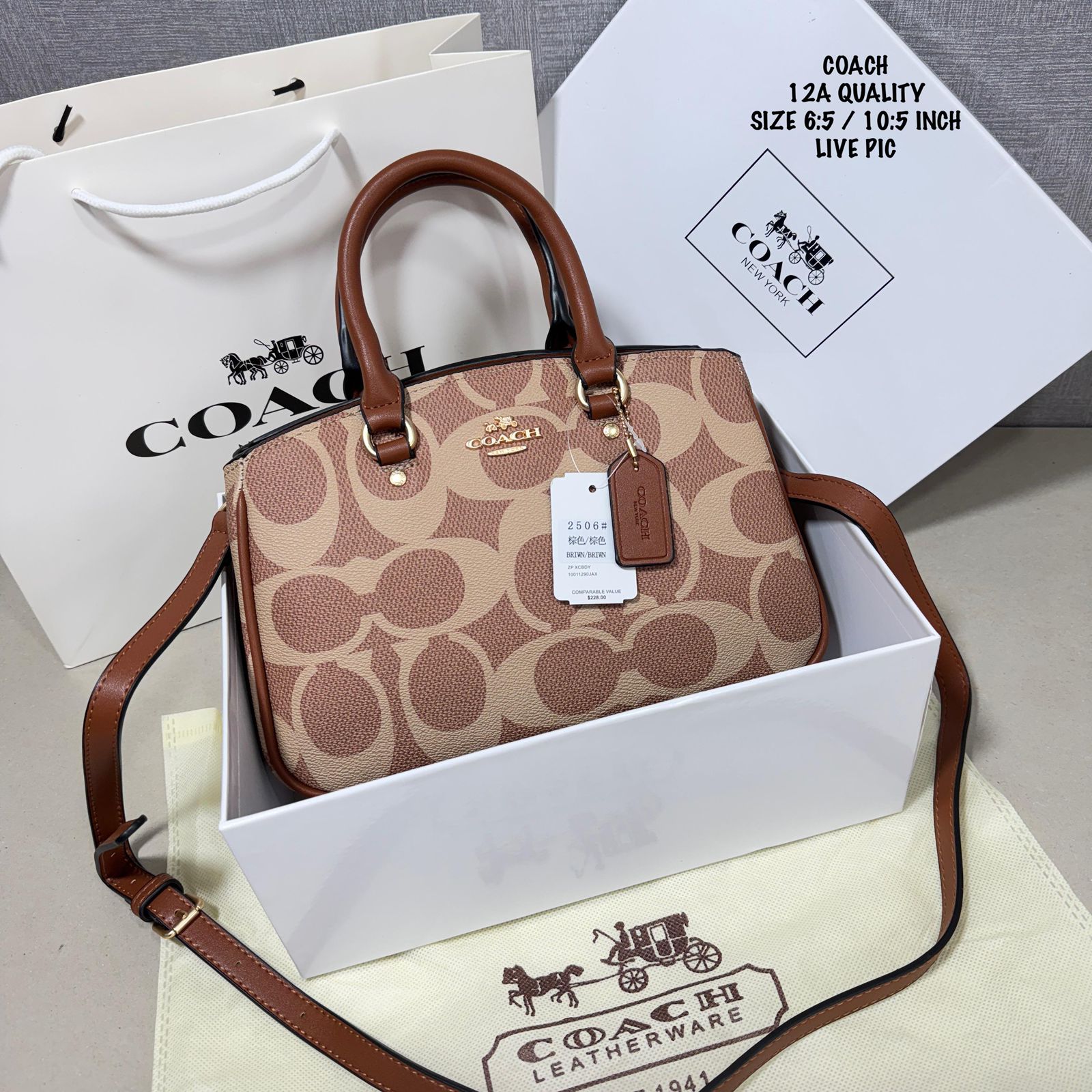 Coach Savannah Carryall Bag
