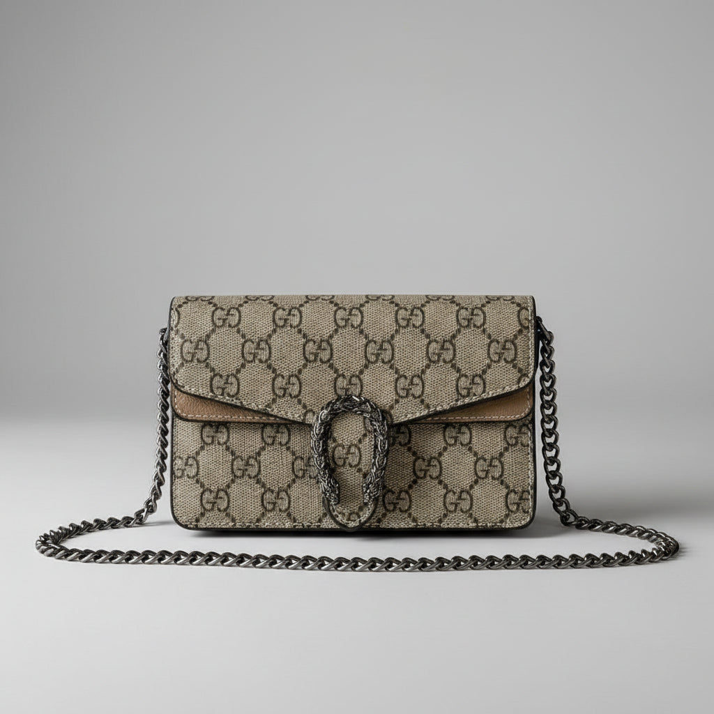 Beige Gucci Dionysus Mini 