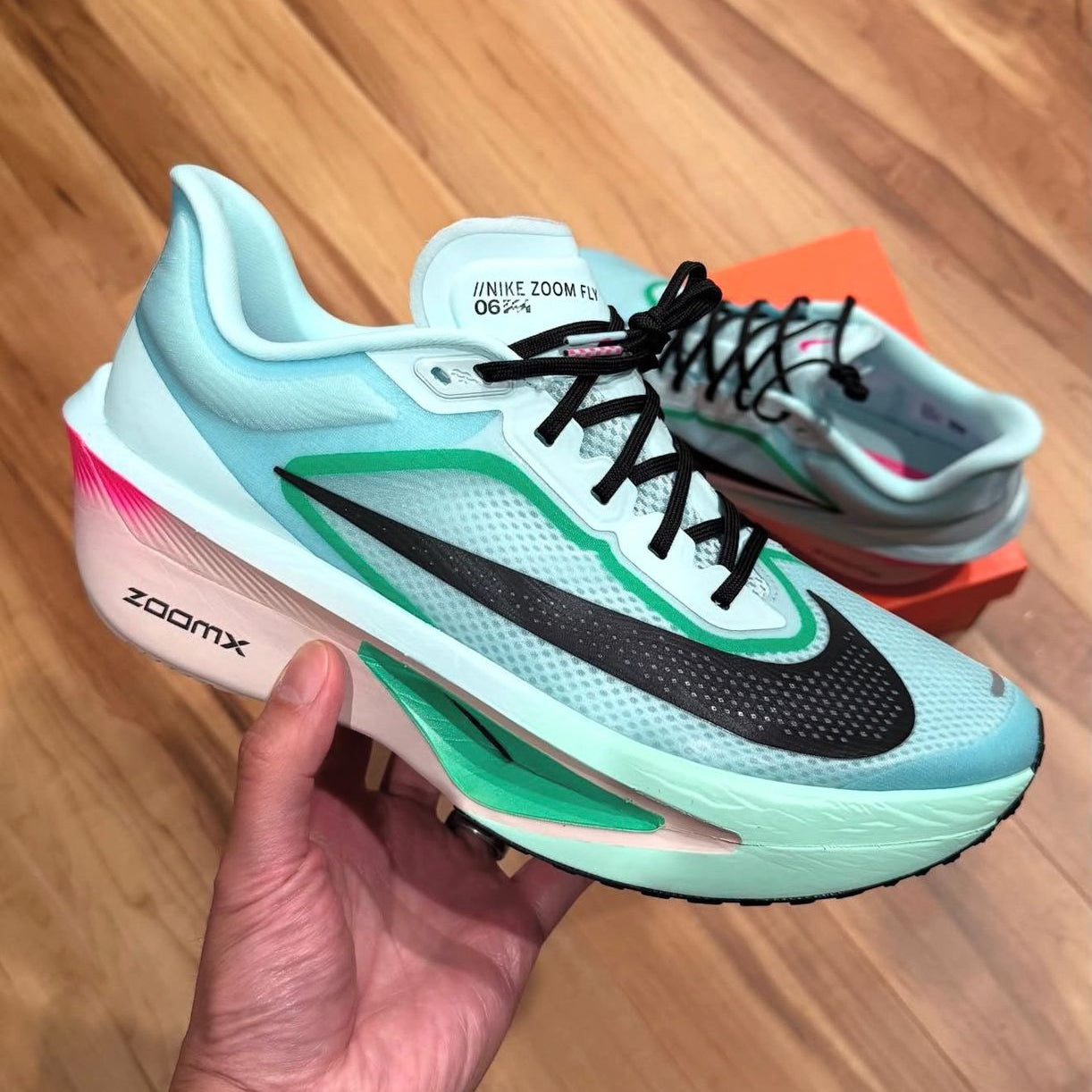 Nike Zoom Fly 6 Glacier Ice Hyper Men’s Running Shoes