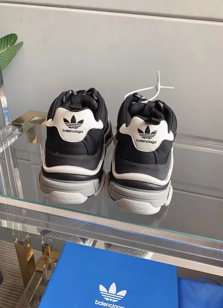 Black Balenciaga x adidas Triple S  Men’s Sneakers