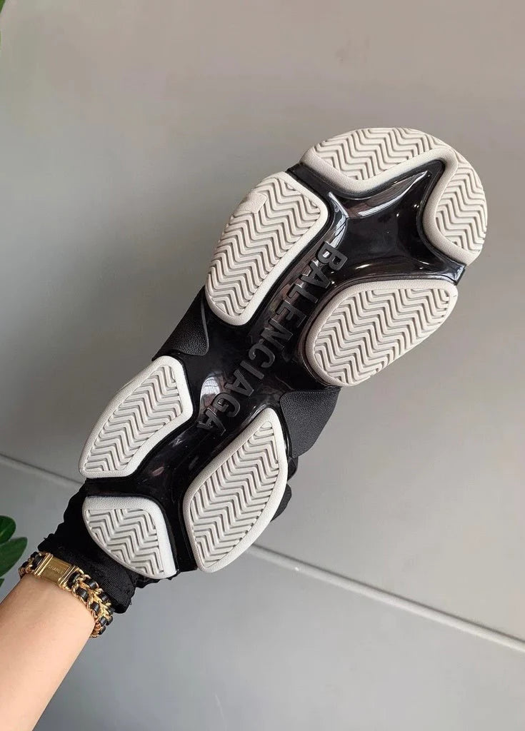 Black Balenciaga x adidas Triple S  Men’s Sneakers