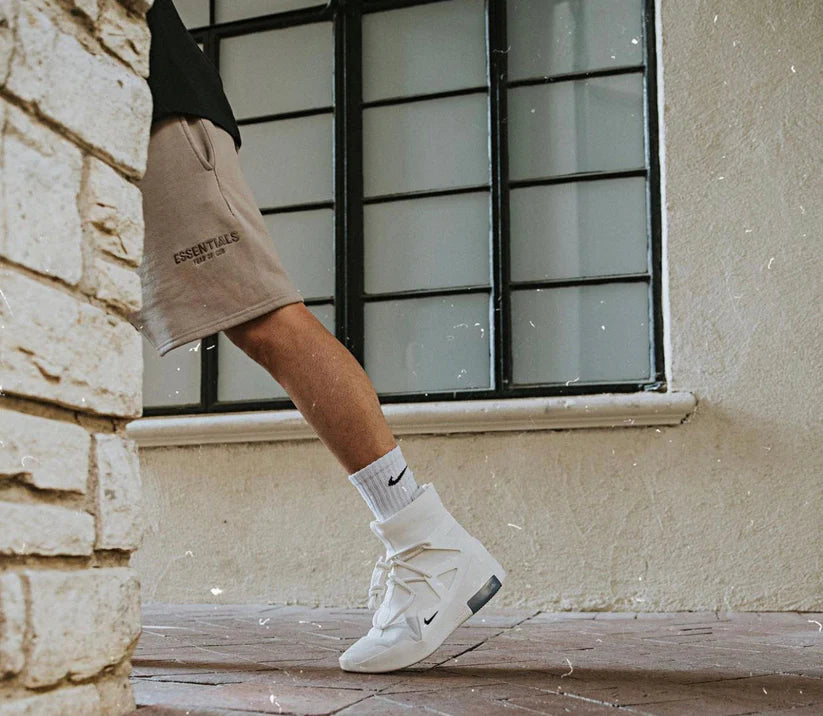 White Fear Of God 1 Light Men’s High-Top Sneakers