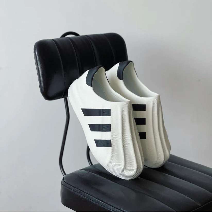 White Adidas Adifoam Superstar Black White Men’s Sneakers