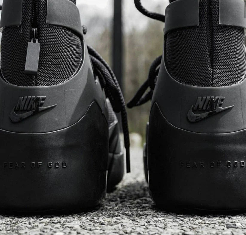 Black Fear Of God 1 Light Men’s High-Top Sneakers