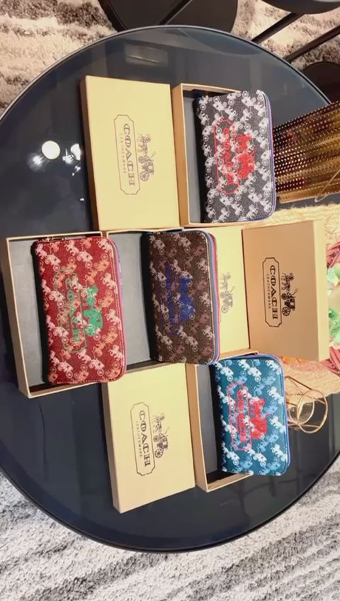 Coach Charter Signature Wallets for Women